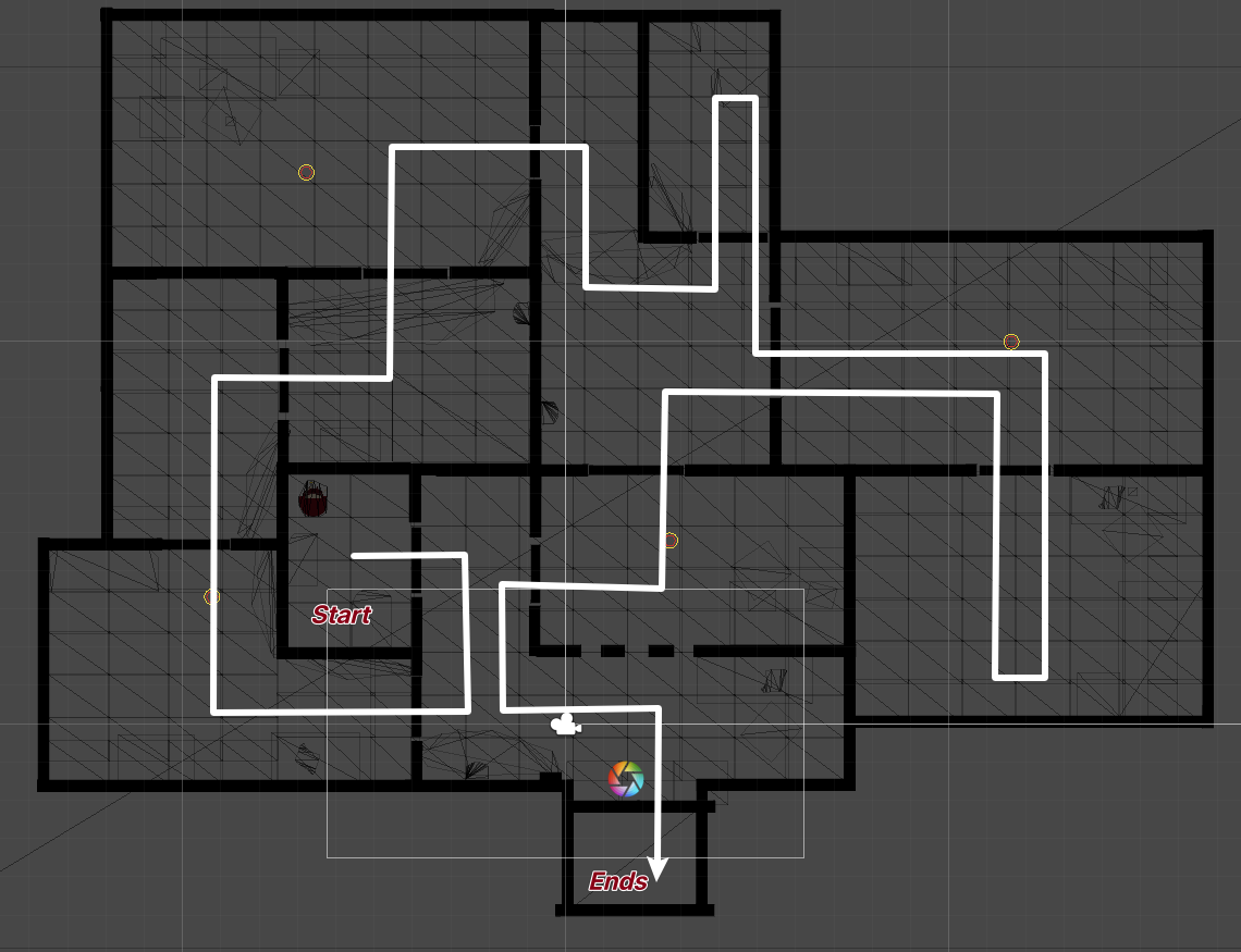 Top-down level layout