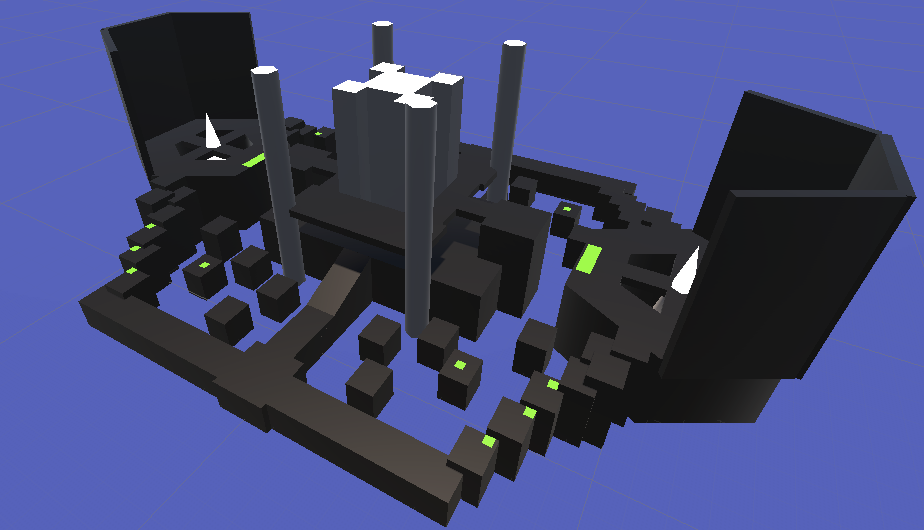2nd blockout 3D view